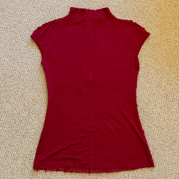 Women's Floral Blouse - Picture 2 of 4